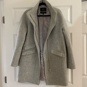 JCrew Cocoon coat Italian wool coat